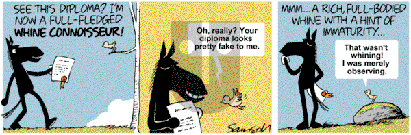 Dark Side of the Horse on Sunday December 1, 2013 Comic Strip