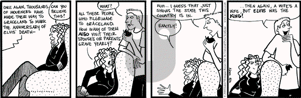 Clear Blue Water on Monday August 16, 2004 Comic Strip