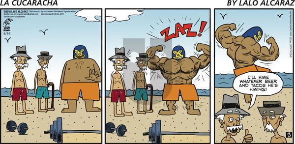 La Cucaracha on Sunday August 19, 2018 Comic Strip