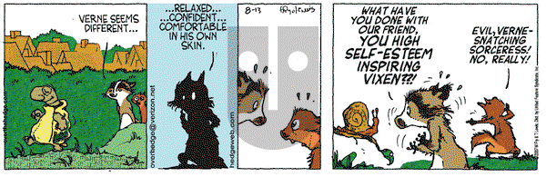 Over the Hedge on Monday August 13, 2007 Comic Strip