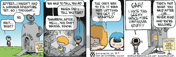 Non Sequitur on Wednesday August 5, 2015 Comic Strip
