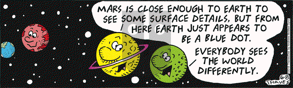 Frank and Ernest on Friday June 8, 2018 Comic Strip