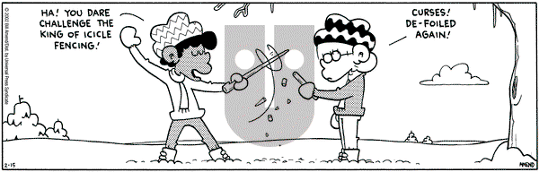 FoxTrot on Friday February 15, 2002 Comic Strip