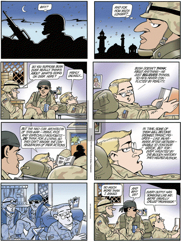 Doonesbury - Sunday February 27, 2005 Comic Strip