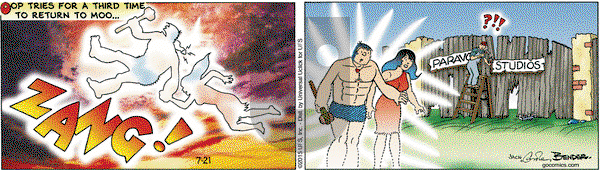 Alley Oop on Tuesday July 21, 2015 Comic Strip