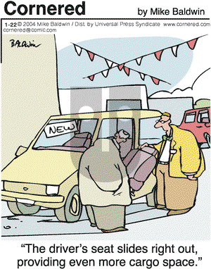 Cornered on Thursday January 22, 2004 Comic Strip