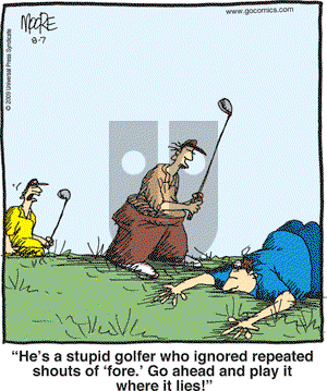 In the Bleachers - Friday August 7, 2009 Comic Strip