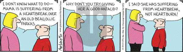 The Born Loser on Wednesday September 25, 2013 Comic Strip