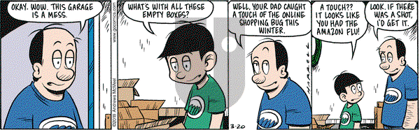 Adam@Home on Tuesday March 20, 2018 Comic Strip