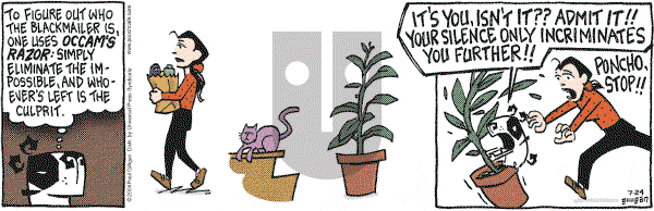 Pooch Cafe on Saturday July 24, 2004 Comic Strip
