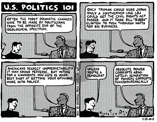 Ted Rall on Saturday May 30, 1998 Comic Strip