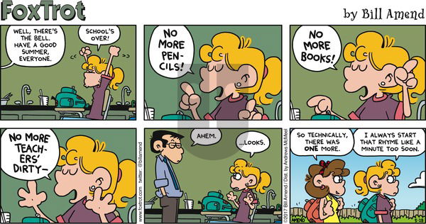 FoxTrot on Sunday May 28, 2017 Comic Strip