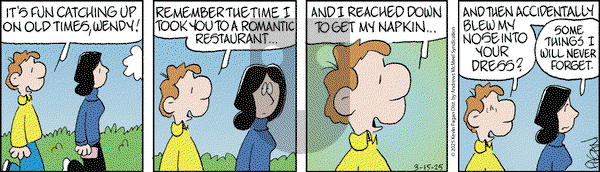 Drabble on Saturday March 15, 2025 Comic Strip