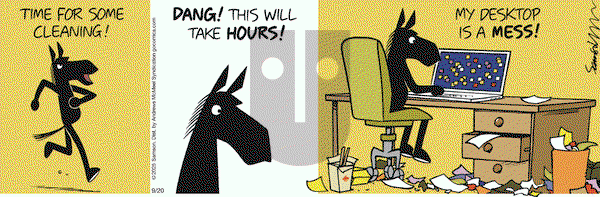 Dark Side of the Horse on Saturday September 20, 2025 Comic Strip