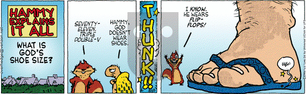 Over the Hedge on Friday February 21, 2014 Comic Strip