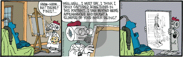 Monty on Saturday January 9, 2010 Comic Strip