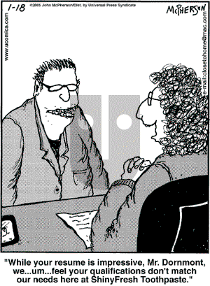 Close to Home on Tuesday January 18, 2005 Comic Strip