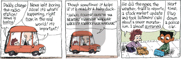 Cul de Sac on Friday May 19, 2017 Comic Strip