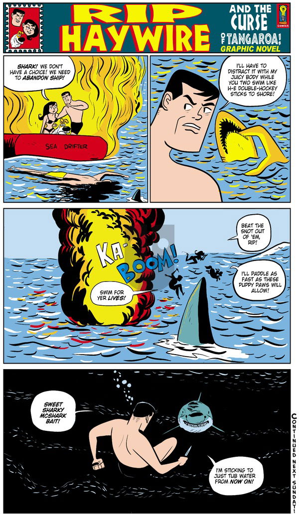 Rip Haywire on Sunday October 26, 2014 Comic Strip