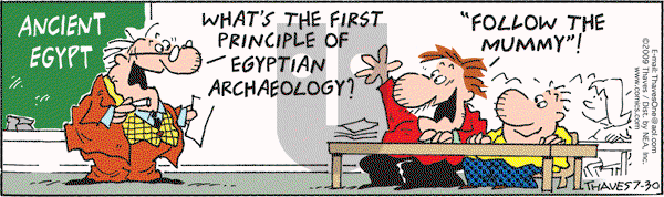 Frank and Ernest - Thursday July 30, 2009 Comic Strip