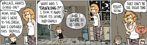 Wallace the Brave on Tuesday April 14, 2020 Comic Strip
