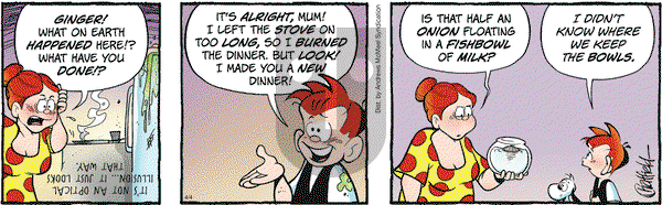 Ginger Meggs on Friday April 4, 2025 Comic Strip