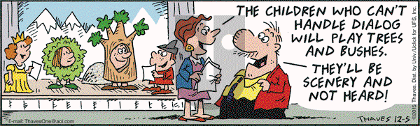 Frank and Ernest on Saturday December 5, 2015 Comic Strip