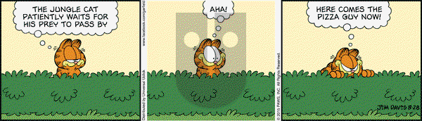 Garfield - Friday August 28, 2015 Comic Strip