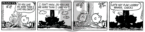 Peanuts on Wednesday May 16, 1973 Comic Strip