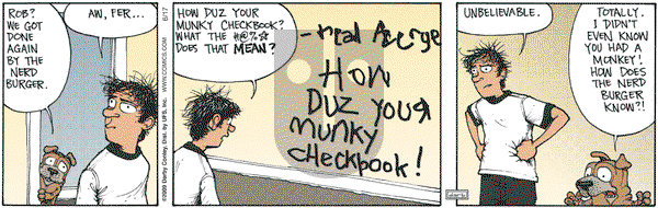 Get Fuzzy on Wednesday June 17, 2009 Comic Strip