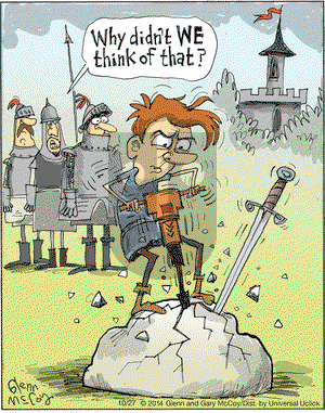 The Flying McCoys on Monday October 27, 2014 Comic Strip