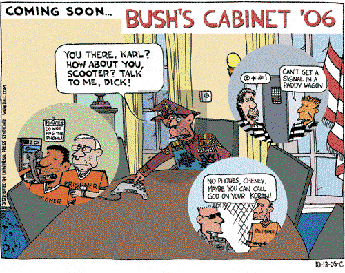 Ted Rall on Tuesday October 18, 2005 Comic Strip
