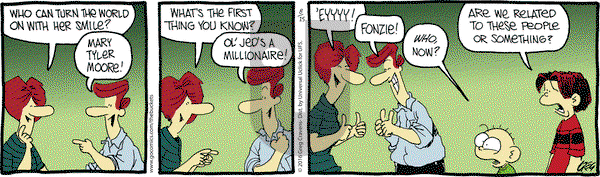 The Buckets on Monday August 15, 2016 Comic Strip