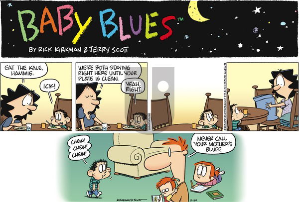 Baby Blues on Sunday March 24, 2019 Comic Strip