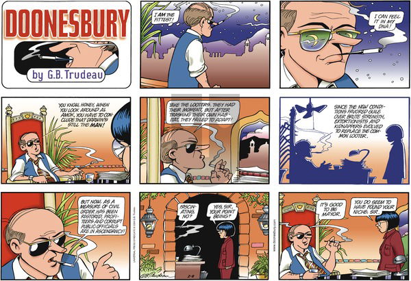 Doonesbury on Sunday February 8, 2004 Comic Strip