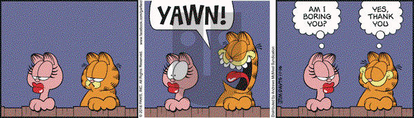 Garfield on Friday November 16, 2018 Comic Strip