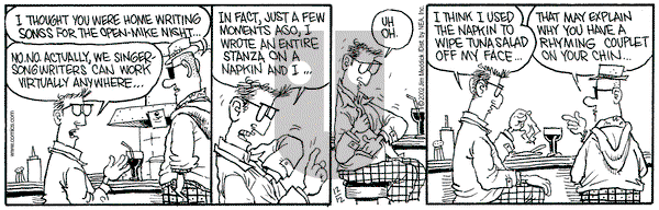 Monty on Thursday December 12, 2002 Comic Strip