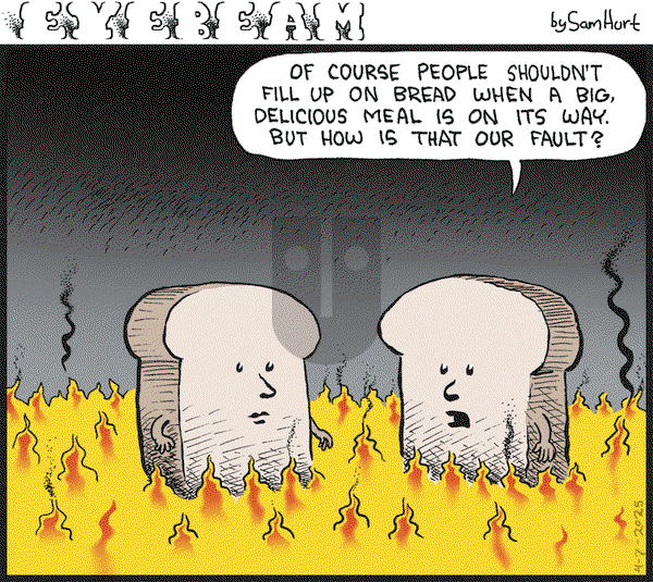 Eyebeam on Monday April 7, 2025 Comic Strip