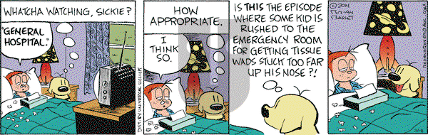 Red and Rover on Tuesday March 18, 2014 Comic Strip