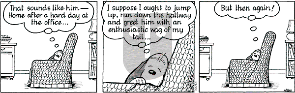 Fred Basset on Wednesday February 18, 2004 Comic Strip
