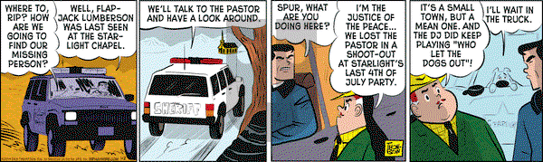 Rip Haywire on Thursday January 2, 2014 Comic Strip