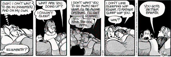 For Better or For Worse on Saturday November 21, 1998 Comic Strip