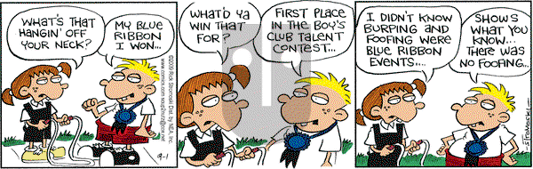 Soup to Nutz - Old on Tuesday September 1, 2009 Comic Strip