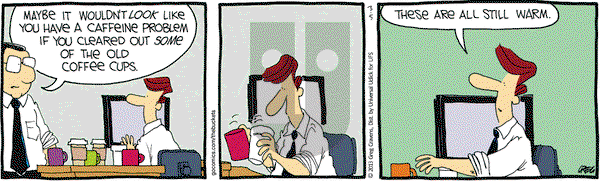 The Buckets on Tuesday March 5, 2013 Comic Strip