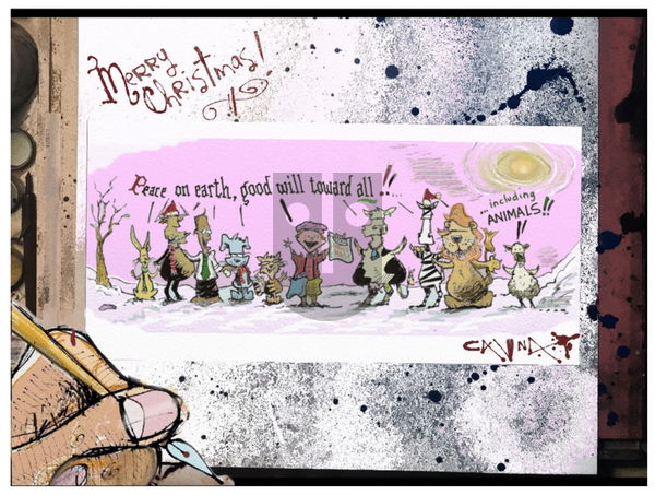 Warped on Wednesday December 25, 2024 Comic Strip