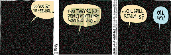 La Cucaracha on Monday May 24, 2010 Comic Strip