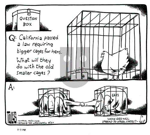 Tom Toles on Friday November 7, 2008 Comic Strip