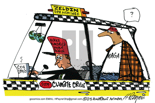 Henry Payne on Friday January 17, 2025 Comic Strip