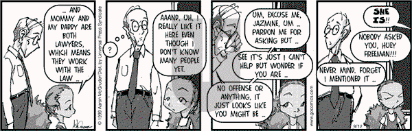 The Boondocks on Tuesday April 15, 2014 Comic Strip