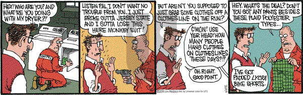 Monty on Wednesday November 2, 2011 Comic Strip